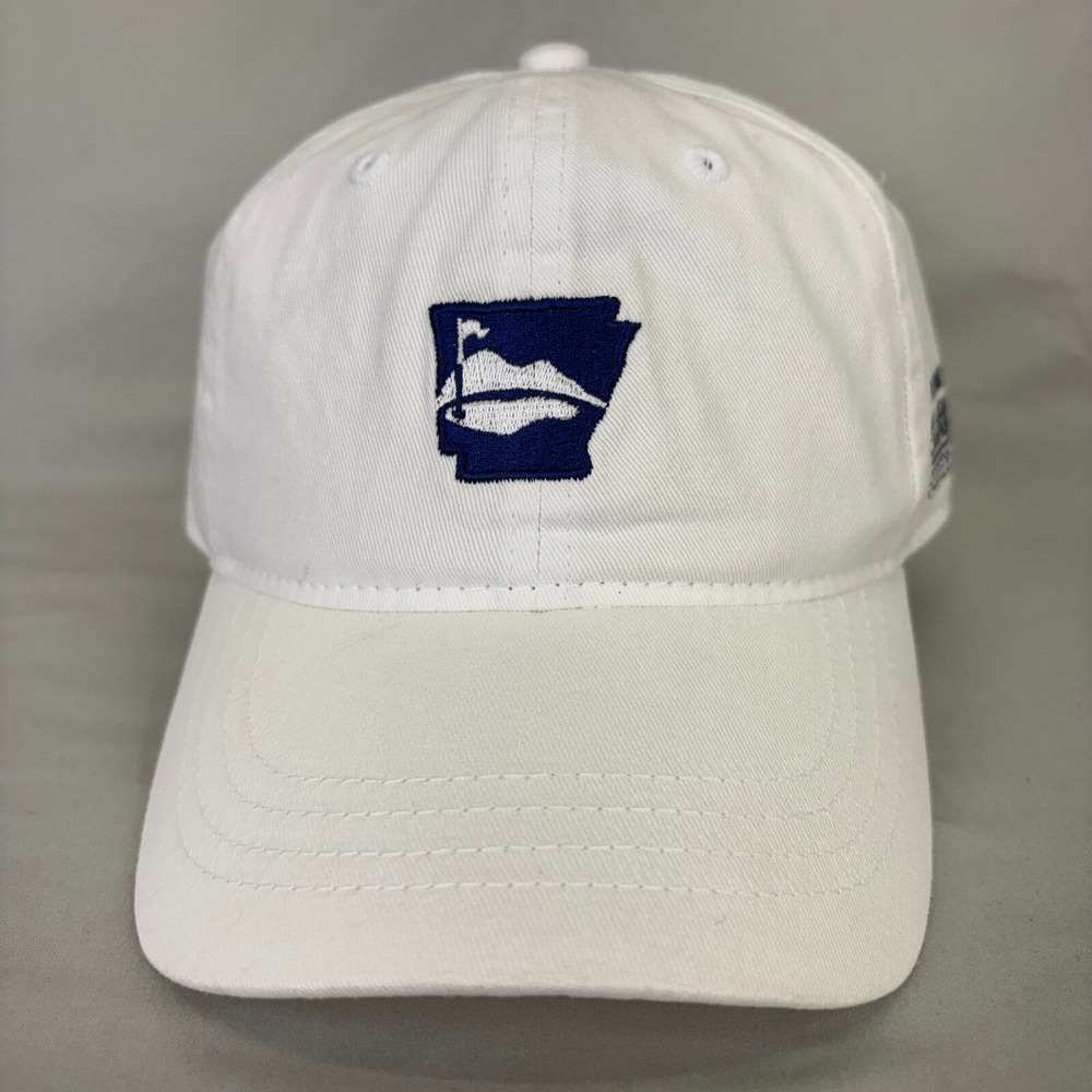 Walmart NW Arkansas Championship Golf Hat Mens OSFA White Embroidered Logo